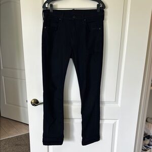 PAIGE - LENNOX Men's Black Jeans